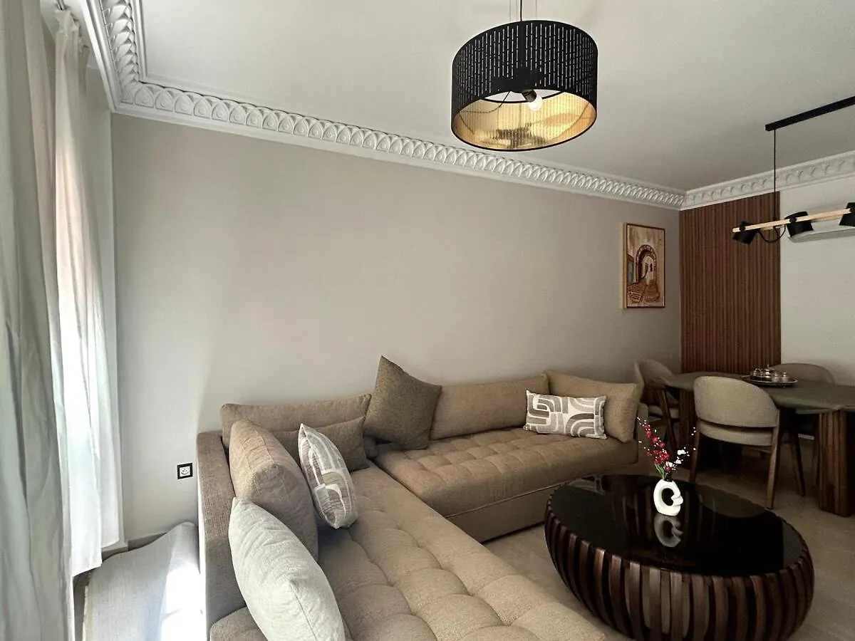 מרקש Hivernage Appt Andalou Avec Balcon Et Piscine דירה