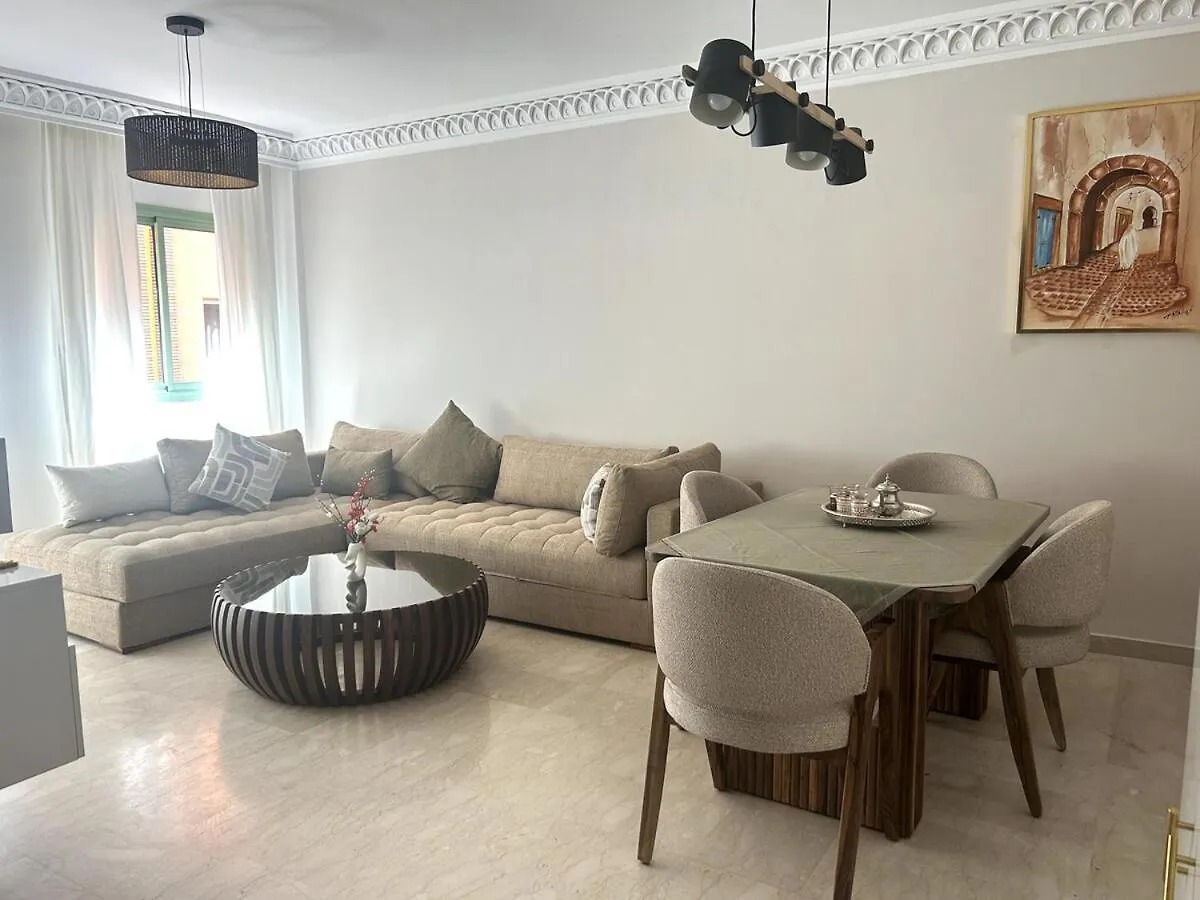 Apartment Hivernage Appt Andalou Avec Balcon Et Piscine Marrakesh